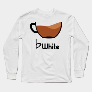 Flat White Long Sleeve T-Shirt